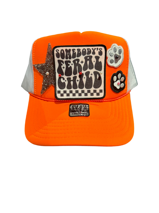 Feral trucker hat